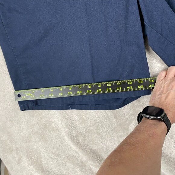 Dickies MensChino Shorts Size 40 Navy Blue Lightweight & Comfortable - Picture 4 of 11